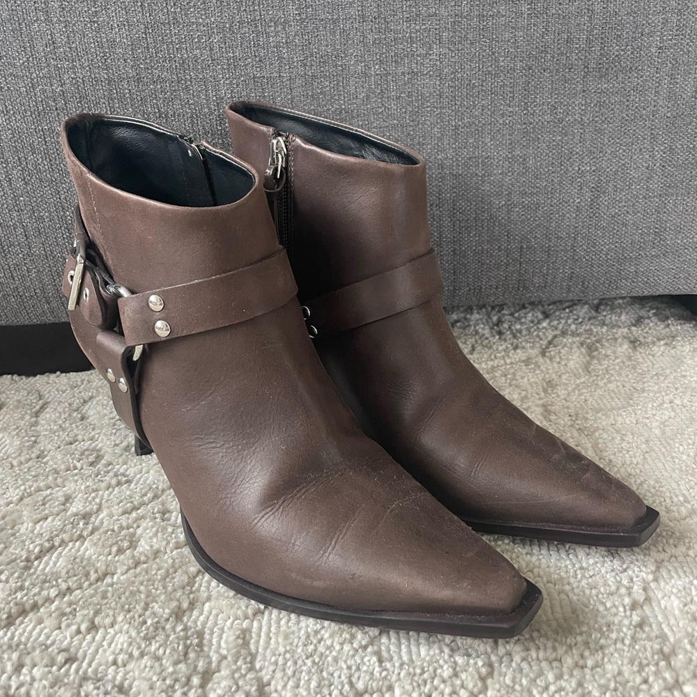 Reformation | Brown Leather Boots | Women’s Size 8